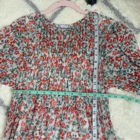 Zara Floral Cottagecore Maxi Dress - Picture 13 of 15